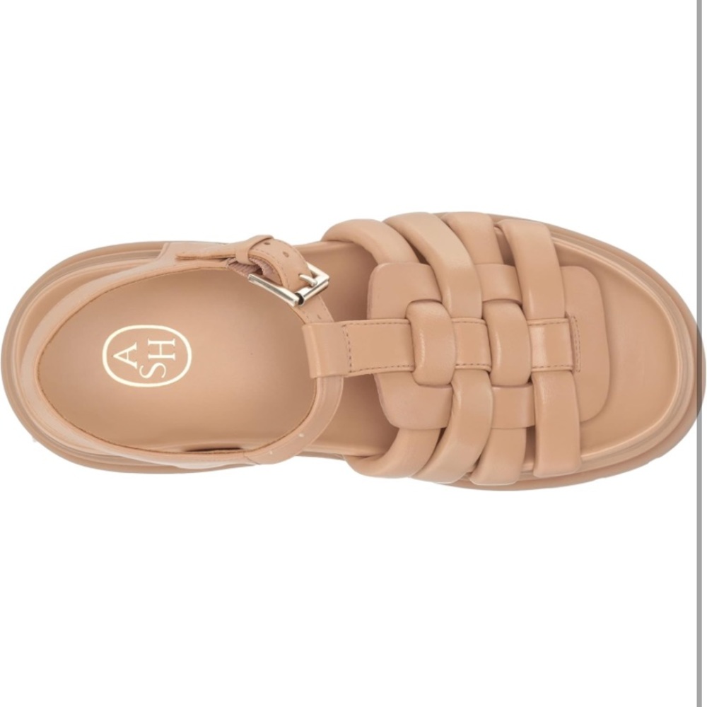 NIB [ASH] Sirena Fisherman Woven Platform Buckle Sandals Women’s Sz 41 / US 10.5 - Picture 11 of 13